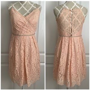 Christina Wu Blush Pink Dress